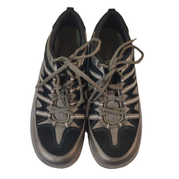 EASY SPIRIT Women's Jumpstart Antigravity Grey Black 8.5 Athletic Walking Shoes - Picture 2 of 8